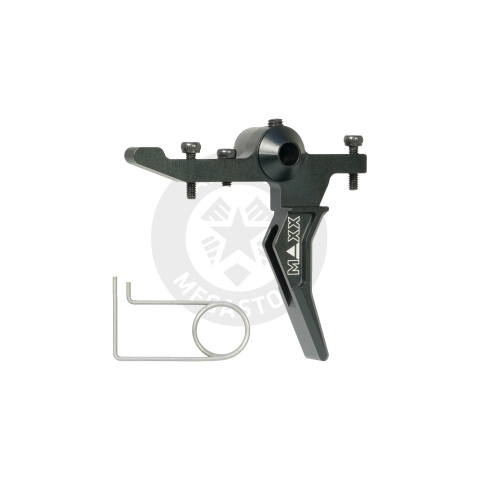 Maxx Model CNC Aluminum Advanced Speed Trigger for Wolverine MTW (Style B)(Black)