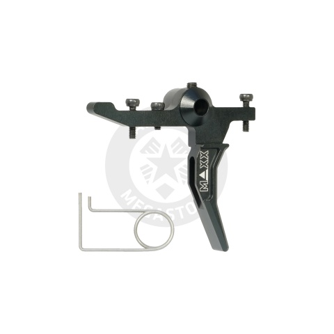 Maxx Model CNC Aluminum Advanced Speed Trigger for Wolverine MTW (Style C)(Black)