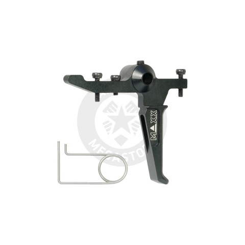 Maxx Model CNC Aluminum Advanced Speed Trigger for Wolverine MTW (Style E)(Black)