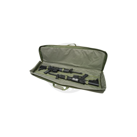 NcStar 45in Double Rifle Case - OD Green