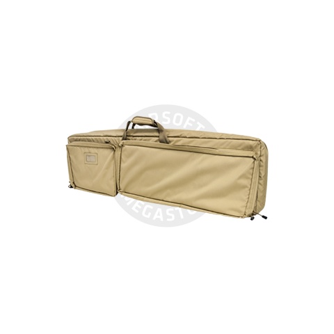 NcStar 45in Double Rifle Case - Tan