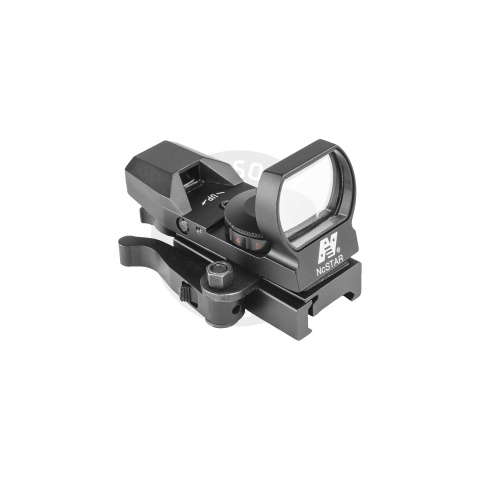 NcStar Red & Green Reflex Sight with 4 Reticles - Black
