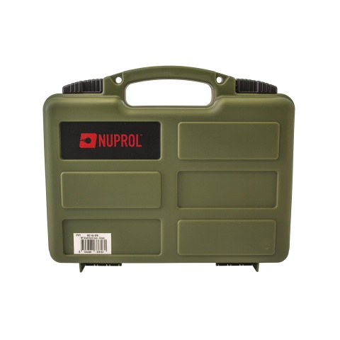 Nuprol Essentials Small Hard Case with Pick and Pluck Foam - Green