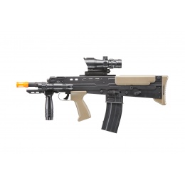 UK Arms L85 Airsoft Spring Powered Rifle (Color: Black & OD Green)