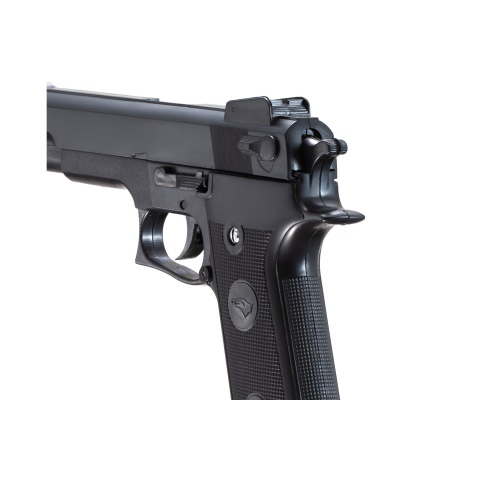 UK Arms P239B Tactical Spring Powered Airsoft Pistol - BLACK