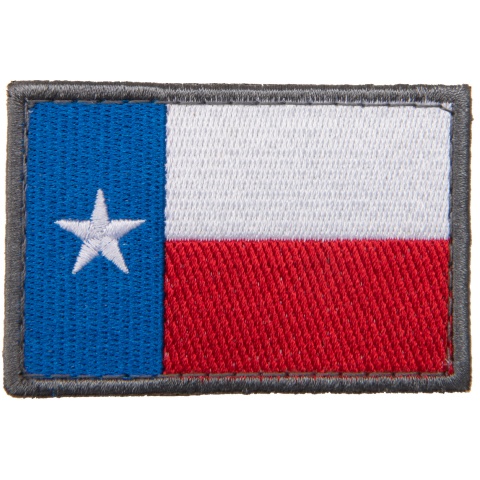 Embroidered Texas State Flag Patch (Full Colors)