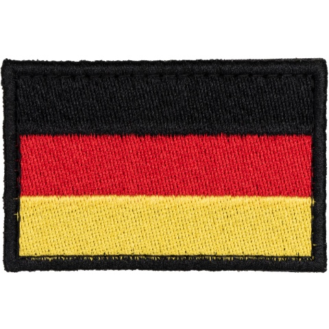 Embroidered German Flag Patch (Full Colors)