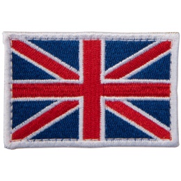 Embroidered UK Flag Patch w/ Full Colors