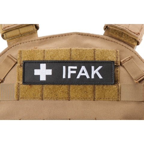 IFAK Individual First Aid Kit Big Patch PVC Morale Patch