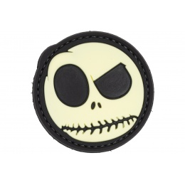 Glow in the Dark Big Nightmare Smiley PVC Patch
