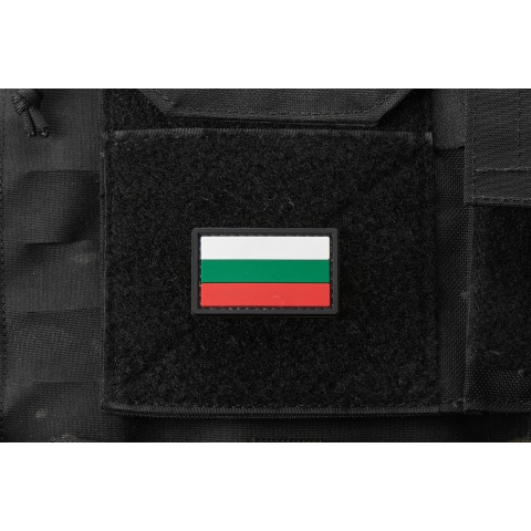 Small Bulgaria Flag PVC Morale Patch