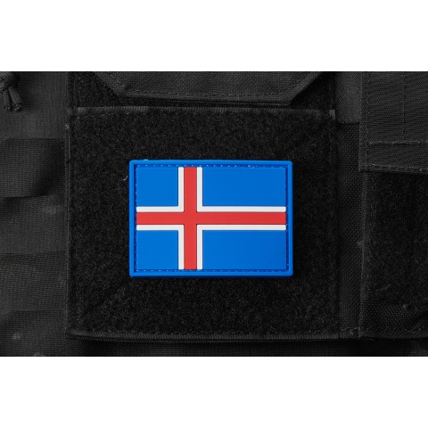 Iceland Flag PVC Morale Patch