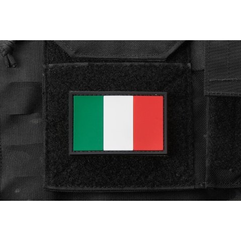 Italy Flag PVC Morale Patch