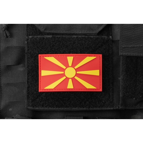 The Republic of North Macedonia PVC Morale Patch