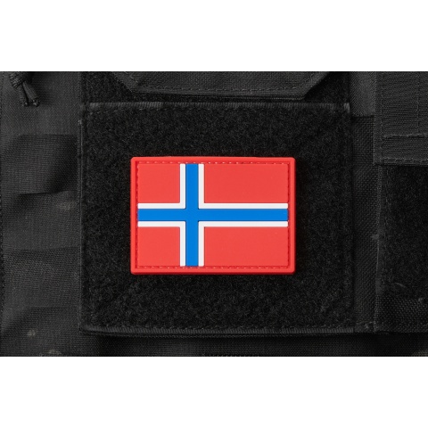 Norway Flag PVC Morale Patch