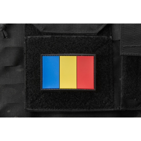 Romanian Flag PVC Morale Patch
