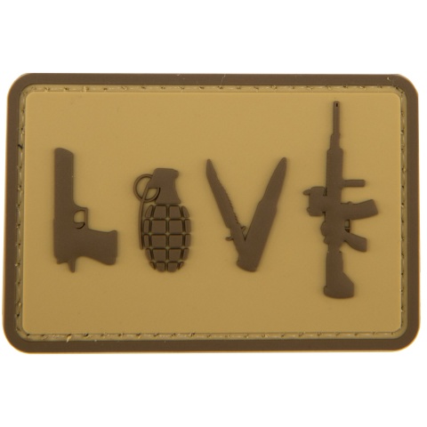 Love-Pistol, Grenade, Knife, Rifle