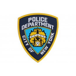 Police Department City of New York PVC Patch Full Color