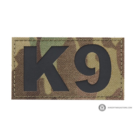 Reflective K9 Morale Patch (Color: Multi-Camo)