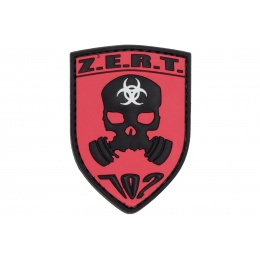 ZERT PVC Patch (Color: Red and Black)