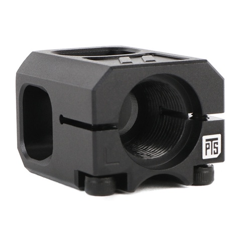 PTS ZEV Technologies Licensed V2 PRO Compensator for G-Series GBB Airsoft Pistols (Color: Black)