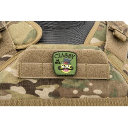 Classy As Fuck PVC Patch (Color: OD Green)