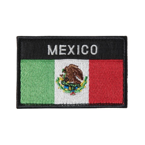 Sentinel Gears Embroidered Mexican Flag Patch