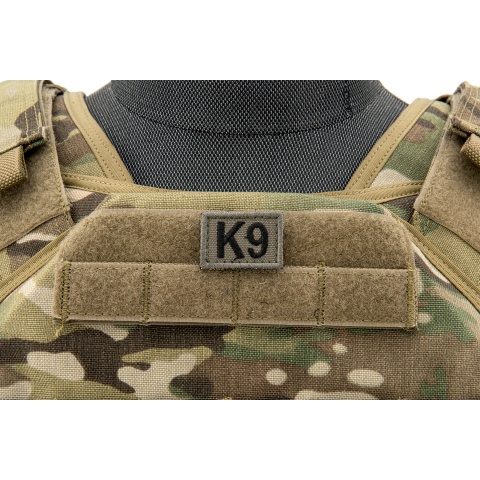 Small Embroidered K9 Patch (Color: OD Green)
