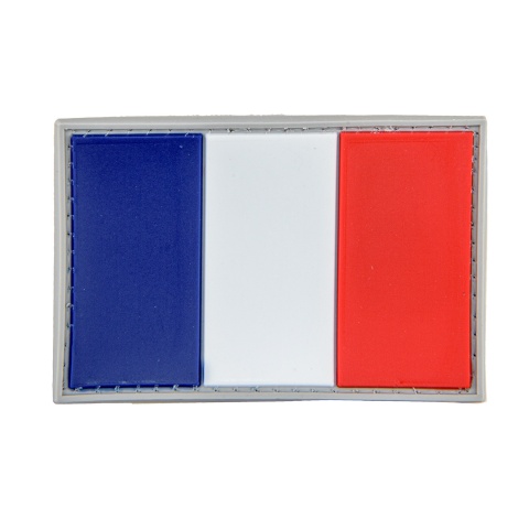 French Flag PVC Patch