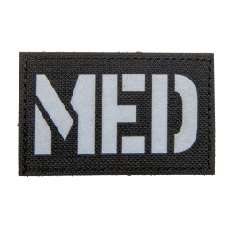 Reflective Fabric MED Patch (Color: Black)