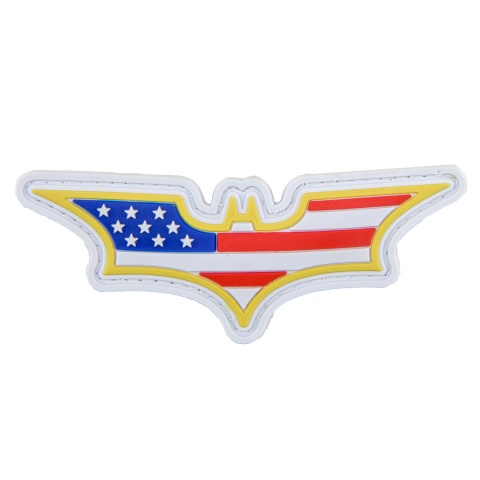 Batman US Flag PVC Patch