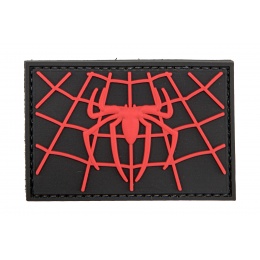 Spider Net PVC Patch (Color: Black)