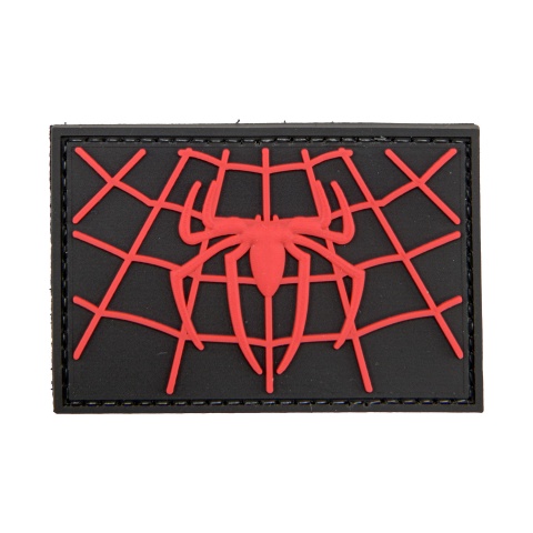 Spider Net PVC Patch (Color: Black)