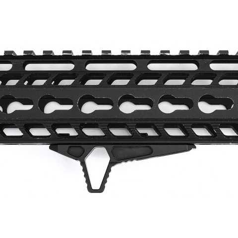 Ranger Armory Angled Hand-Stop for KeyMod and M-LOK (Color: Black)