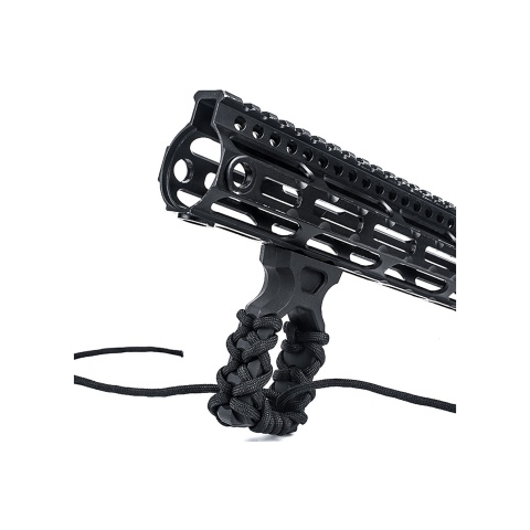 Ranger Armory Paracord Vertical Grip for KeyMod and M-LOK (Color: Black)