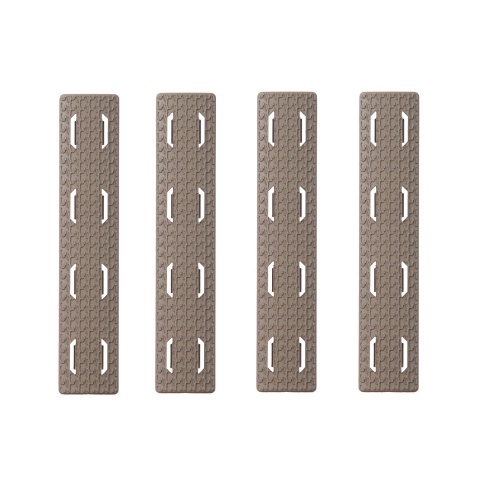 Ranger Armory M-LOK Rail Cover (Pack of 4 / Color: Tan)