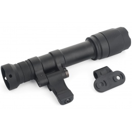 Ranger Armory M-LOK 500 Lumens Tactical Flashlight with Pressure Switch (Color: Black)