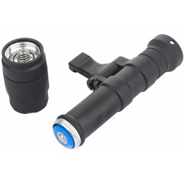 Ranger Armory M-LOK 500 Lumens Tactical Flashlight with Pressure Switch (Color: Black)
