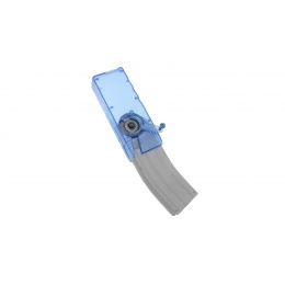 1000 Round Silent Side Winding Speedloader (Color: Limpid Blue)