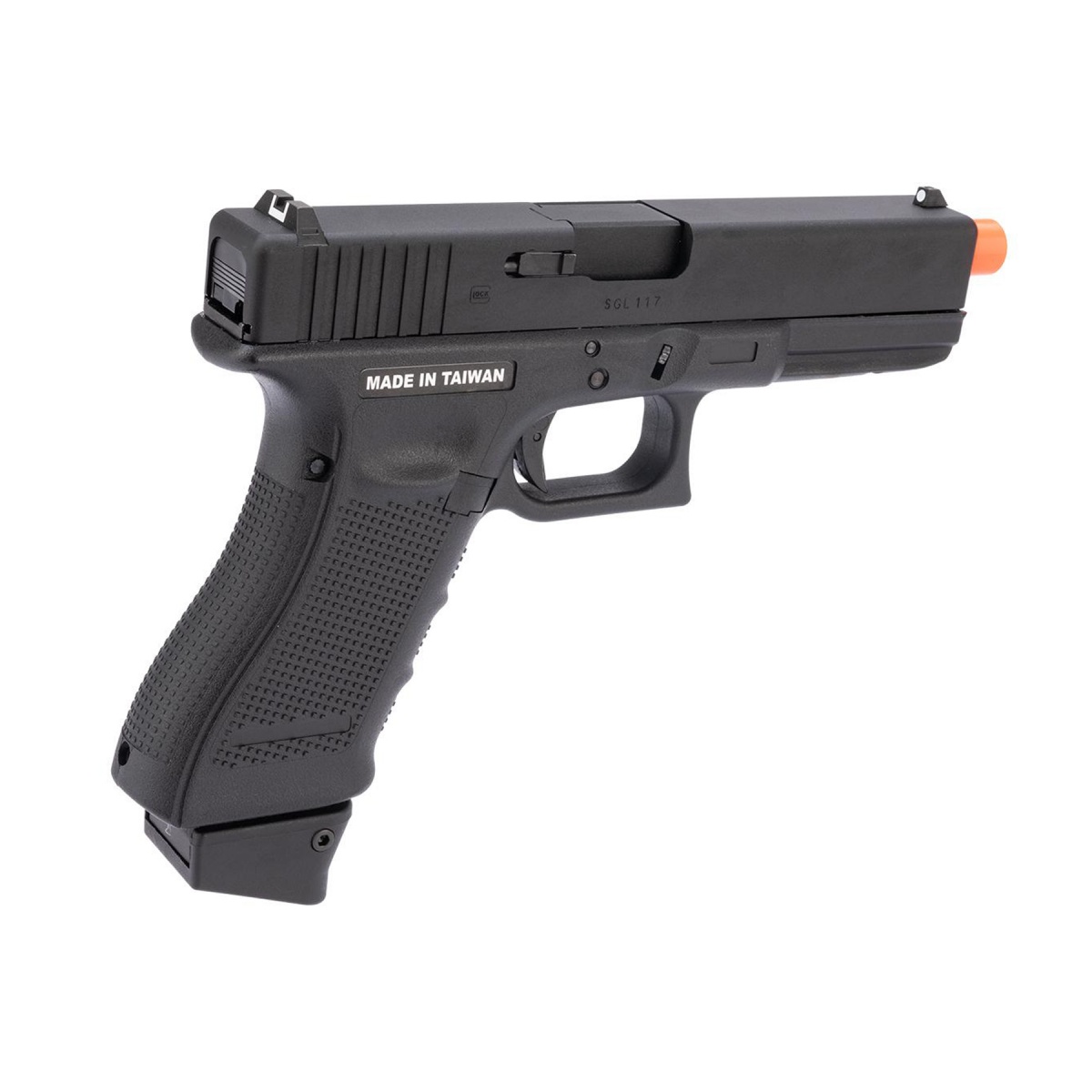 Spartan Licensed GLOCK Blowback Training Pistol - LE / Military ONLY  (Model: G17 Gen.4 / Gun Only), Airsoft Guns, Gas Airsoft Pistols -   Airsoft Superstore