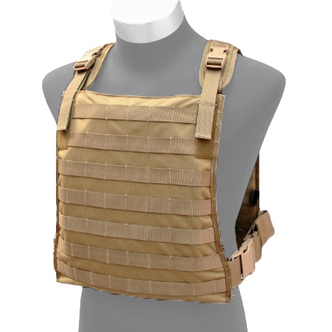 Lancer Tactical MBSS Tactical Vest - KHAKI
