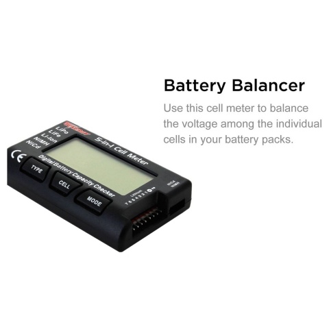 Tenergy 5-in-1 Intelligent Digital Cell Meter