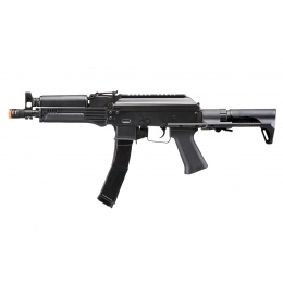 LCT 9mm PP-19 PDW AK Airsoft Electric Blowback Rifle w/ Polymer Handguard (Color: Black)
