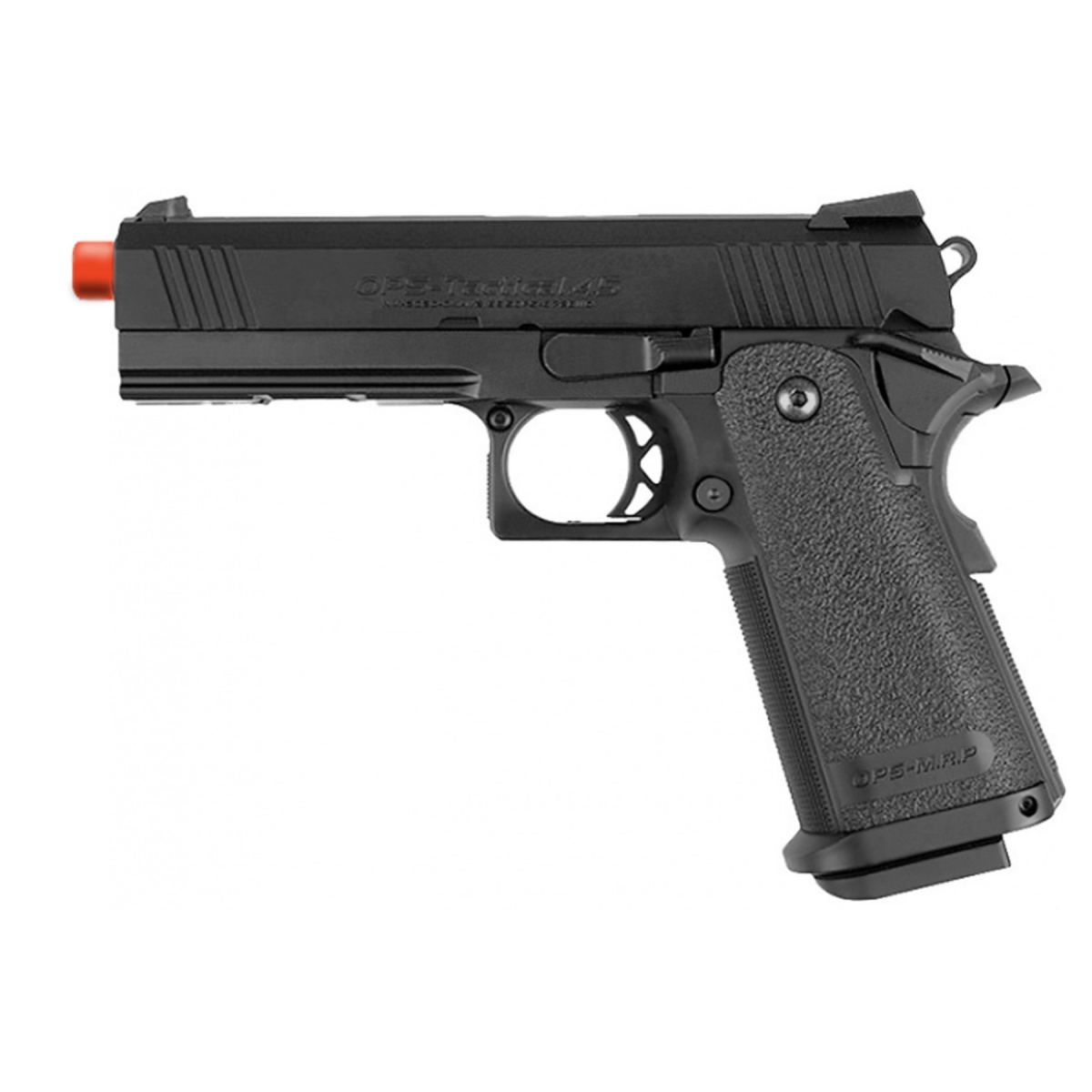 Tokyo Marui 4.3 Tactical Custom Hi-Capa GBB Airsoft Pistol - BLACK