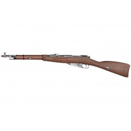 BO Manufacture WWII Mosin-Nagant M44 Airsoft Bolt Action Rifle - FAUX WOOD