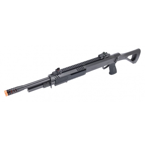 BO Manufacture FABARM STF/12 Long Barrel Shotgun w/ Fixed Stock - BLACK