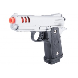 UK Arms 2011 Compact Heavyweight Series Airsoft Spring Pistol (Color: Silver)