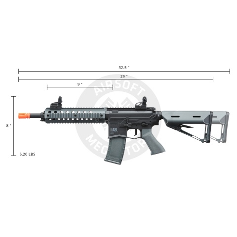 Valken ASL Mod-M AEG Airsoft Gun (Black & Gray)