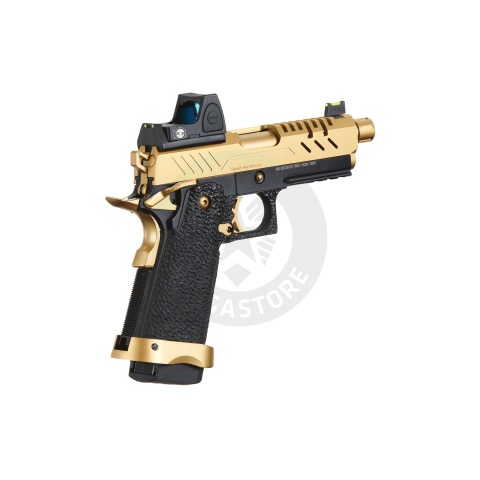Vorsk Airsoft 3.8 Hi Capa Pro + Micro Red Dot - Gold