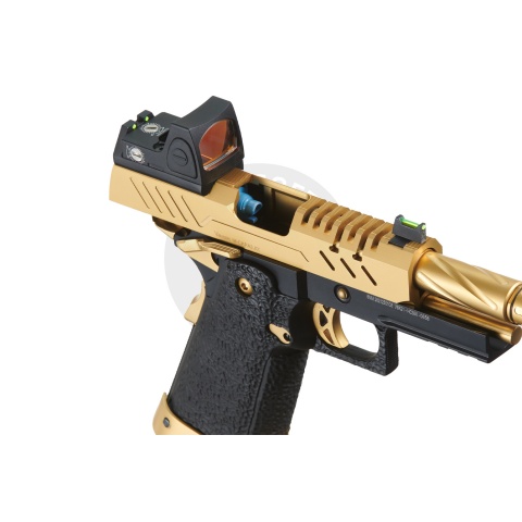 Vorsk Airsoft 3.8 Hi Capa Pro + Micro Red Dot - Gold